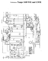 Telefunken Tango-5449-GWK-Schematic 